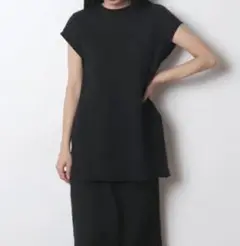 ブラック セットアップ フリルスカート