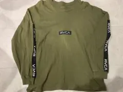 RVCA ロングTシャツ（カーキ色）