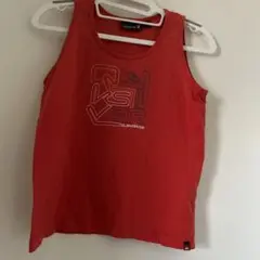 Quiksilver 赤 ノースリーブタンクトップ