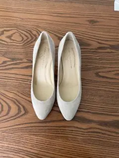 【更に値下げ】ファビオルスコーニ スエードパンプス グレー36