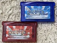 ゲームボーイアドバンス　ds ポケットモンスタールビー　サファイア　ポケモン