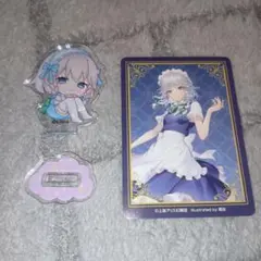 東方プロジェクト 十六夜咲夜 アクスタ＆カード