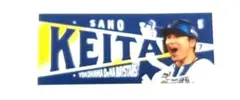 【新品未開封】横浜DeNAベイスターズ　選手フォトタオル　佐野恵太