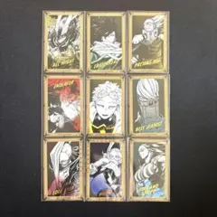 ヒロアカ 原画展 箔押しクリアカード 相澤 ホークス エンデバー プロヒーロー