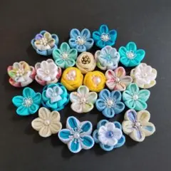 つまみ細工　花パーツ　1976