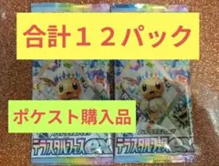 ♠【未開封品】テラスタルフェスex 12パック