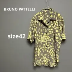 【美品】BRUNO PATTELLI ユニセックス　シャツ　サイズ42 XL