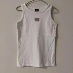 着回し◎GAP ホワイト タンクトップ ノースリーブ 120cm