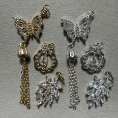 ロンデルパーツ　金属パーツ