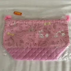 マイメロ柄キルティングバッグ