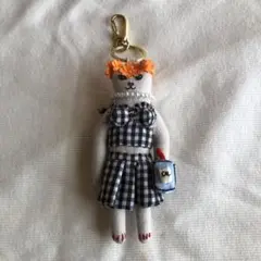 キャセリーニ ネコ マスコット キーホルダー