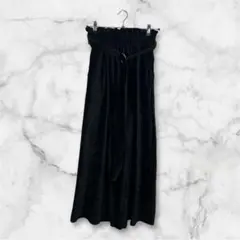 2886 新品✨　エムズ　ワイドパンツ ベルト付き