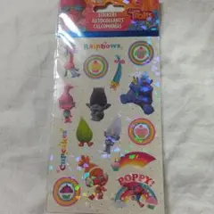 trolls　トロールズ　ステッカーシール