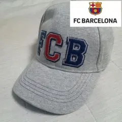 FCB FCバルセロナ キャップ グレー