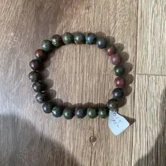 カイヤナイト天然石ビーズブレスレット