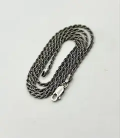 アバランチ 燻しロープネックレス 50cm 2mm