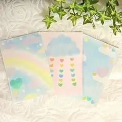＊癒しのふんわりパステルアート3枚セット＊お部屋に飾れるインテリア＊