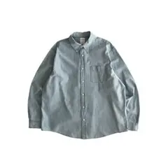 【希少】00s初期 ブルックスブラザーズ 長袖シャンブレーシャツ XL
