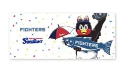 しゃけまる×つば九郎パーカー 日本生命セ・パ交流戦 北海道日本ハムファイターズ「しゃけまる