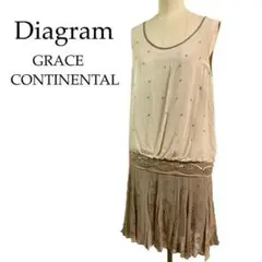 Diagram GRACE CONTINENTAL ノースリーブシルクワンピース
