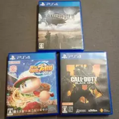 PS4 ゲームソフト 3本セット