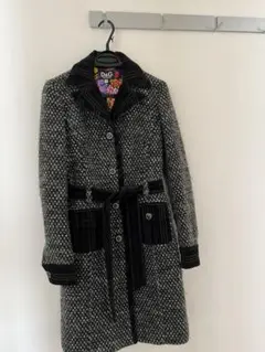 【値下げ】Dolceu0026Gabbana 黒ロングコート