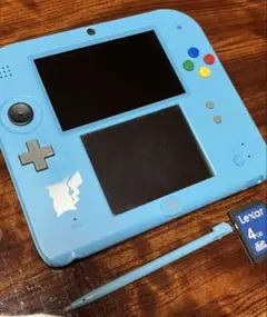 【ジャンク品】ニンテンドー2DS 本体 ポケットモンスター ブルー
