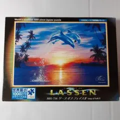 【美品】ラッセン 絵画　イルカ　リープオブフェイス(S)ROC クリスチャン・リース・ラッセン「リープ・オブ・フェイス Leap