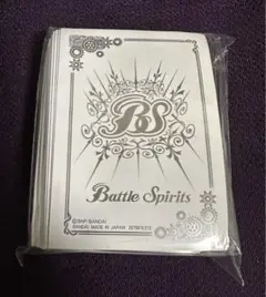 バトルスピリッツ　オフィシャルカードスリーブEX 銀零　未開封