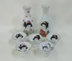 明治末～大正期　幻の窯元　源六窯　　　色絵扇松鶴文小皿　10枚　直径11.6㎝ 明治末～大正期 幻の窯元 源六窯 色絵扇松鶴文小皿 8枚 直径11.6