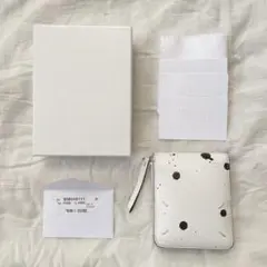 maison margiela メゾンマルジェラ 二つ折り財布 付属品有 白黒
