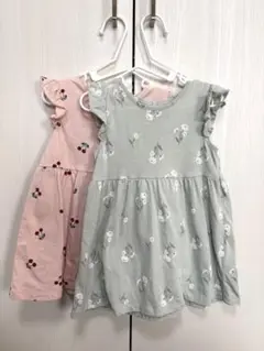 H&M ワンピース　2枚セット　74