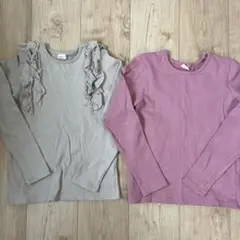 キッズトップス2枚セット140