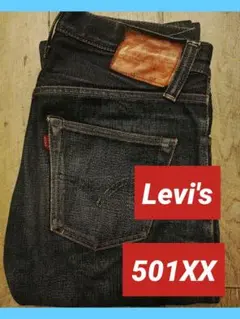 47's Levi's 501XX W30L36 日本製　神ヒゲ　濃紺