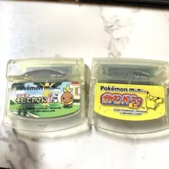 ⬛︎ポケモンミニ　そだてやさん ポケモンパーティミニ2本セット