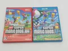 Newスーパーマリオブラザーズ２本セット★WiiUソフト★匿名配送