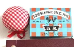 【美品】シルクピン、ピンクッションセット