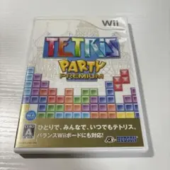 極美品　テトリス パーティープレミアム　盤面ほぼ傷なし美品　Wiiソフト