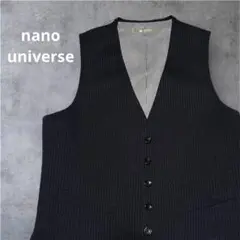 nano・universe ナノユニバース ベスト ジレ スーツベスト 48
