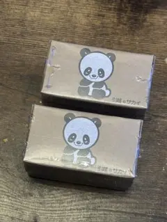 未開封　ベアブリック　引越のサカイ2個セット　限定品　まごころパンダ　フィギュア 50616-20-