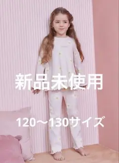 【新品未使用】ジェラートピケ　パジャマ　セット　デイジー柄