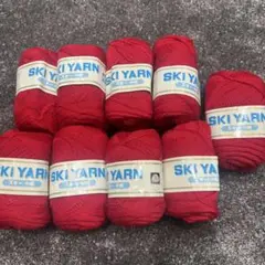 SKI YARN スキー　中細　毛100%