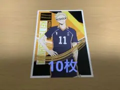 ハイキュー 合同練習会 ポストカード 月島蛍 10枚 未使用