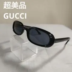 GUCCI グッチ オーバル サングラス 淡いブルー GG1157/S 041699_1.jpg