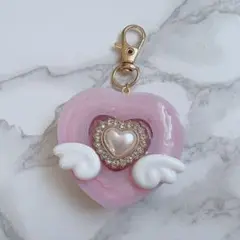 量産型 ゆめかわ ハートキーホルダー