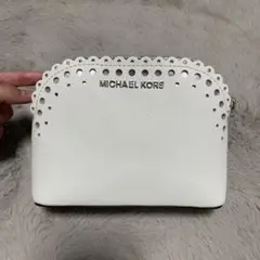 マイケルコース ポーチ 白