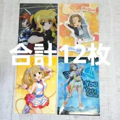 アニメ　クリアファイル　新品　未使用品　アートフレーム　合計12枚セット