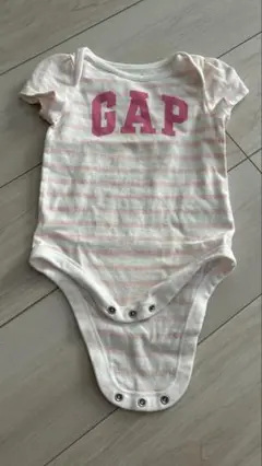 GAP ストライプロンパース 6-12ヶ月