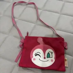 【美品】アンパンマンミュージアム限定！ドキンちゃんポシェット