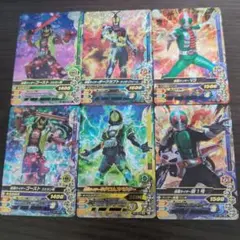 ガンバライジング　SR　6枚セット